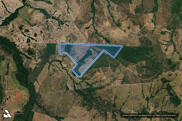 Imagem de satélite de FAZENDA RETIRO - GLEBA 01 - Gleba 1.2 em Goiás - GO