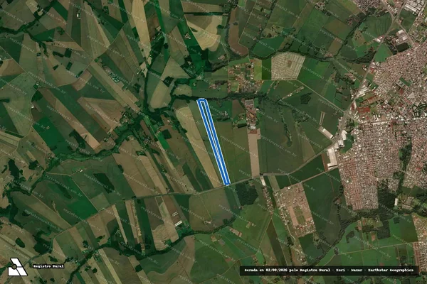 Imagem de satélite de LOTE N° 95/L - LOTE N° 95/L em Arapongas - PR