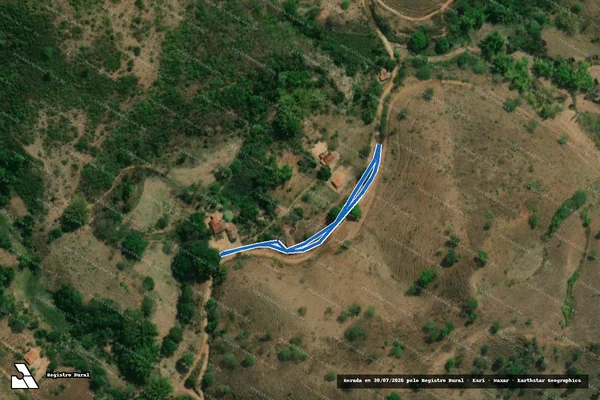 Imagem de satélite de FAZENDA TOCA DO COELHO - Parte 4 em Malacacheta - MG