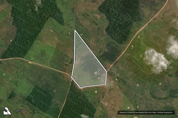 Imagem de satélite de FAZENDA SERRA AZUL - PARTE 2 em Jacundá - PA