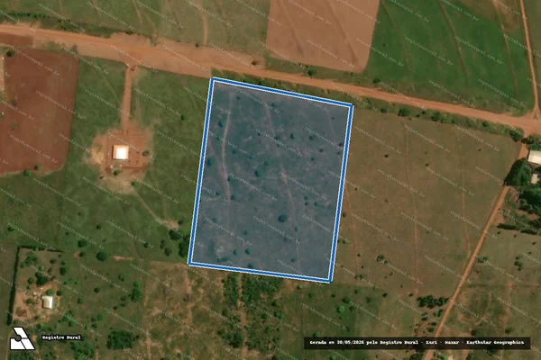 Imagem de satélite de FAZENDA QUERÊNCIA - LOTE 165 em Amambai - MS