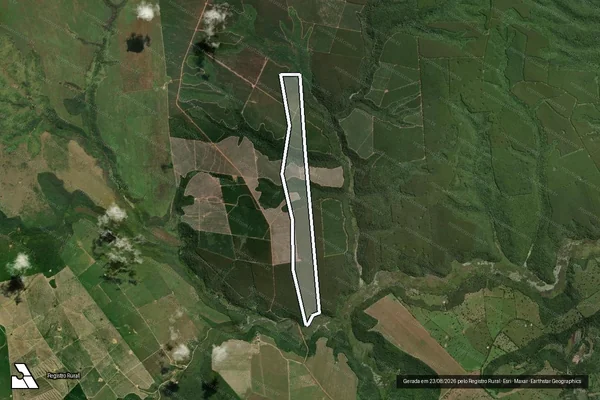 Imagem de satélite de FAZ. SÃO FRANCISCO- NOVO RUMO   - Parte 1 em Açailândia - MA