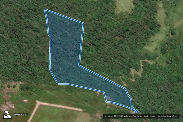 Imagem de satélite de LOTE 02-A - LOTE 02-A-03 em Campo Largo - PR