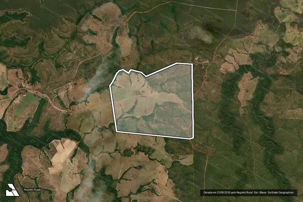 Imagem de satélite de Fazenda Tabatinga II - Gleba_A em Paranatinga - MT