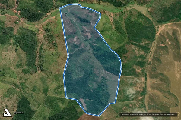 Imagem de satélite de FAZENDA SANTA LUZIA  - Parte 1 em Lagoa Grande do Maranhão - MA
