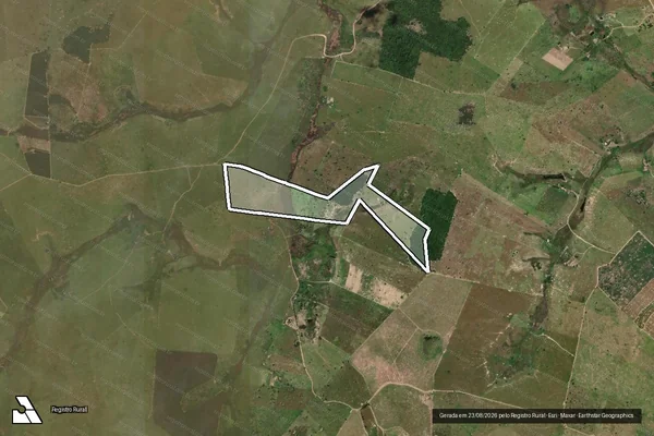 Imagem de satélite de Fazenda Esperança - Parcela 1 em Mucurici - ES
