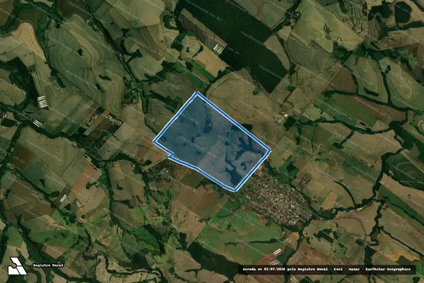 Imagem de satélite de FAZENDA DU CARMO ? LOTE Nº 16-X - FAZENDA DU CARMO ? LOTE Nº 16-X em Quinta do Sol - PR