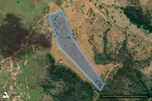 Imagem de satélite de FAZENDA 4 DE NOVEMBRO - PARTE 2 em Tumiritinga - MG