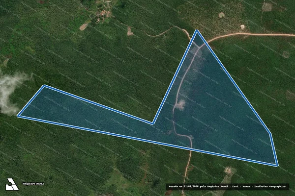 Imagem de satélite de Fazenda Juçaral  - Parcela 1 em Cantanhede - MA