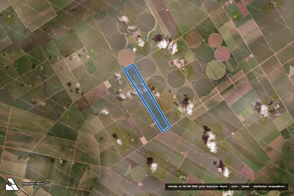Imagem de satélite de Fazenda São Tiago - Fazenda São Tiago em Jaborandi - BA