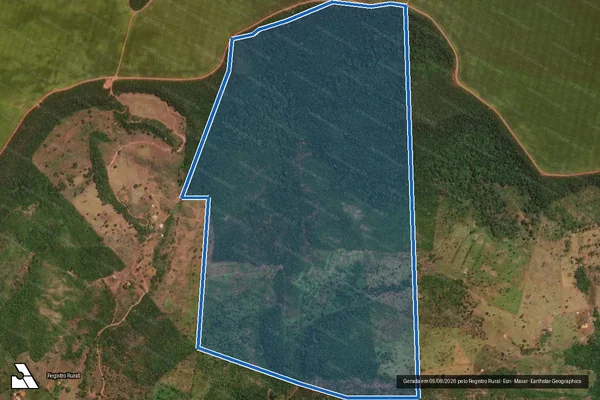 Imagem de satélite de FAZENDA VOLTA DO MATO - PARTE 1 em Riachão - MA