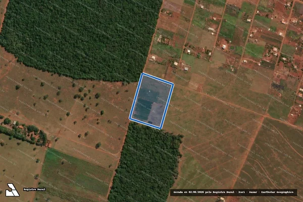 Imagem de satélite de FAZENDA CONCÔRDIA - Gleba 05 em Paranaíba - MS