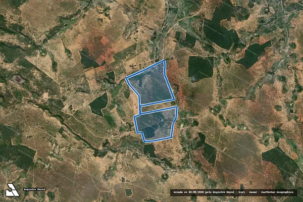 Imagem de satélite de FAZENDA M.D.N em Maracás - BA