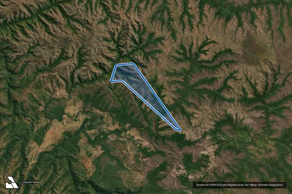 Imagem de satélite de LOTEAMENTO DENOMINADO  CANJICA  - LOTE 06 - Gleba 05 em Planaltina - GO