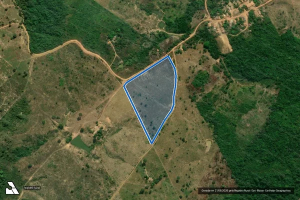 Imagem de satélite de PA. BOA ESPERANÇA DO BURGO LOTE 62 / Parte 1