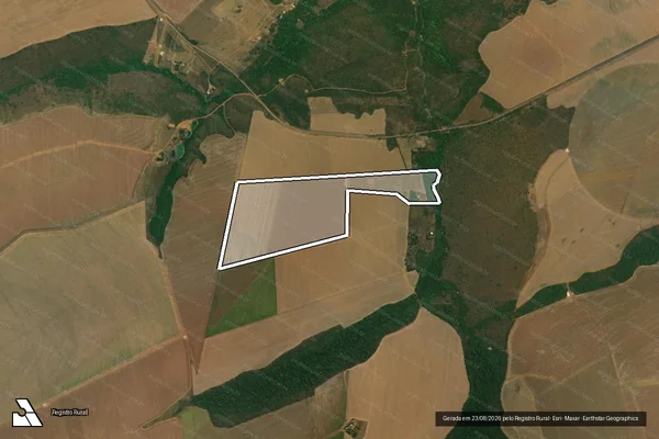Imagem de satélite de ESTÂNCIA SÃO FRANCISCO - Parcela 1 em Chapada dos Guimarães - MT