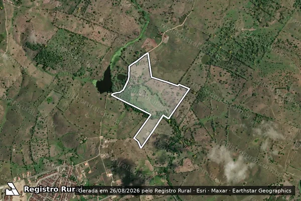 Imagem de satélite de Fazenda Cavaco - GLEBA_B-AREA_2 em Viçosa - AL