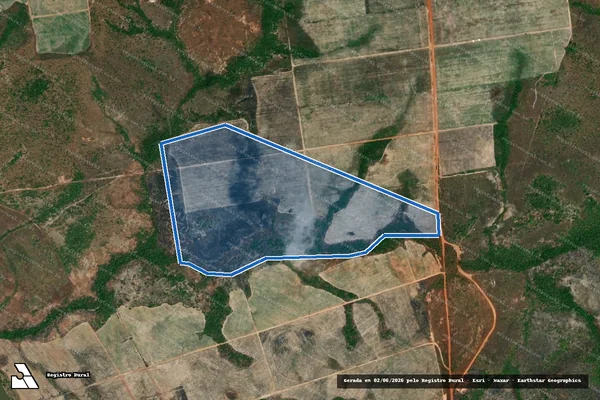 Imagem de satélite de Fazenda Marcos - Parte 1 em Aldeias Altas - MA