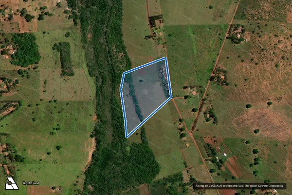 Imagem de satélite de PROJETO DE ASSENTAMENTO ESTRELA JARAGUARI - Lote 178 em Jaraguari - MS