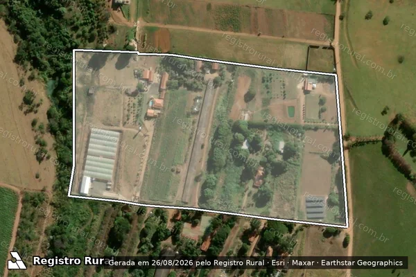 Imagem de satélite de Fazenda Santa Maria da Babilonia - Parte 4 em São Carlos - SP