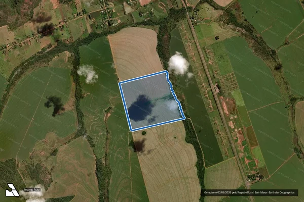 Imagem de satélite de Fazenda Chapadão - 02 em São Gabriel do Oeste - MS