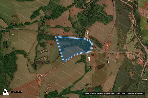 Imagem de satélite de Fazenda Ariranha - Fazenda Ariranha em Jataí - GO