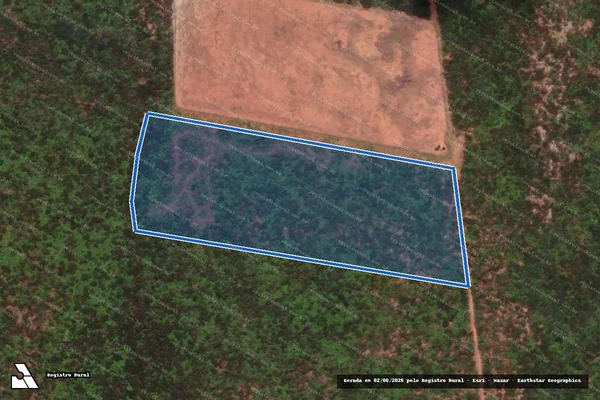 Imagem de satélite de Projeto de Assentamento Pedro Ezequiel de Araújo - Lote 253 - 001 em Ipanguaçu - RN
