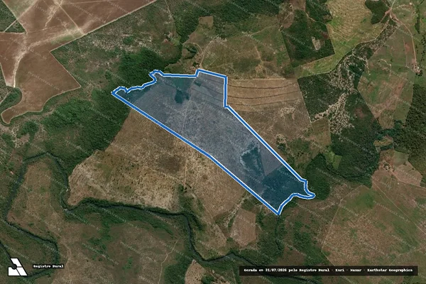 Imagem de satélite de FAZENDA ESPELHO D AGUA - Parcela I em Riachão - MA