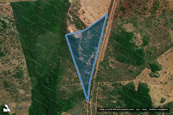 Imagem de satélite de FAZENDA SANTO ANTONIO em Governador Edison Lobão - MA