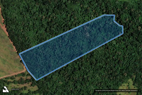 Imagem de satélite de Fazenda Perdizes - Parcela 1 em Perdizes - MG