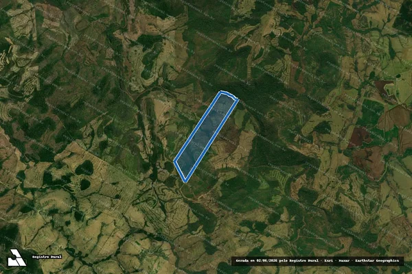 Imagem de satélite de Fazenda Meu Recanto - Matrícula 9270 em Maracaju - MS