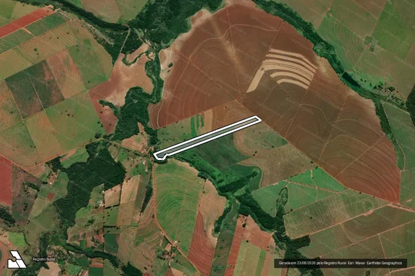 Imagem de satélite de SITIO PADROEIRA -  LOTE N° 149-A em Paranacity - PR