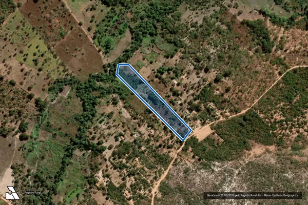 Imagem de satélite de Fazenda Barreiro de Santana - Parte 1 em Montalvânia - MG