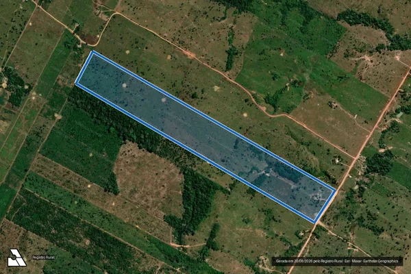 Imagem de satélite de LOTE 819 - GLEBA JORGE TEIXEIRA / LOTE 819 - GLEBA JORGE TEIXEIRA