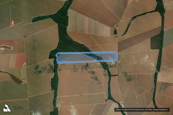 Imagem de satélite de LOTE 30 SETOR 03 P.E.A LUCAS DO RIO VERDE - Parte 1 em Lucas do Rio Verde - MT
