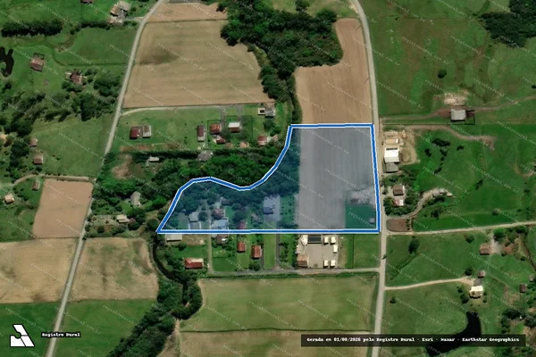 Imagem de satélite de SITIO DO IRINEO - SITIO DO IRINEO - GLEBA B em Siderópolis - SC