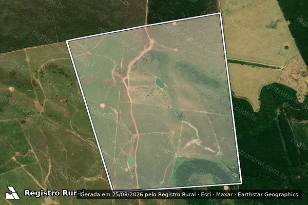 Imagem de satélite de FAZENDA AIRES - 001 em Açailândia - MA