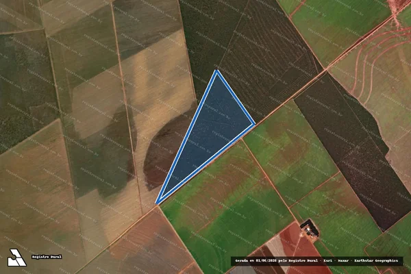Imagem de satélite de FAZENDA DIAMANTE - Parte 2 em Campo Verde - MT