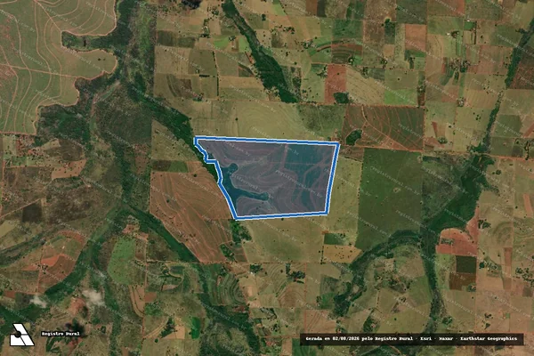Imagem de satélite de SÍTIO ELDORADO / Parte 1 em Andradina - SP