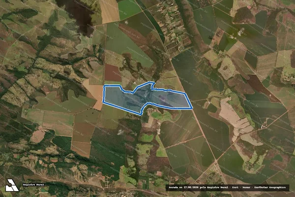 Imagem de satélite de Fazenda São Luiz ? Gleba 04 - FazendaSão Luiz ? Gleba 04 em Alexânia - GO