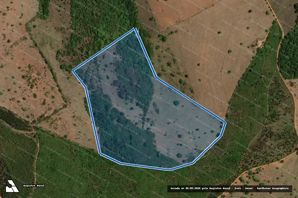 Imagem de satélite de FAZENDA DA MARICOTA - FAZENDA DA MARICOTA em Capim Branco - MG