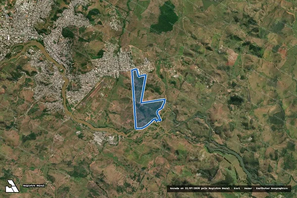Imagem de satélite de FAZENDA BOA FORTUNA - Parte 2 em Itaperuna - RJ