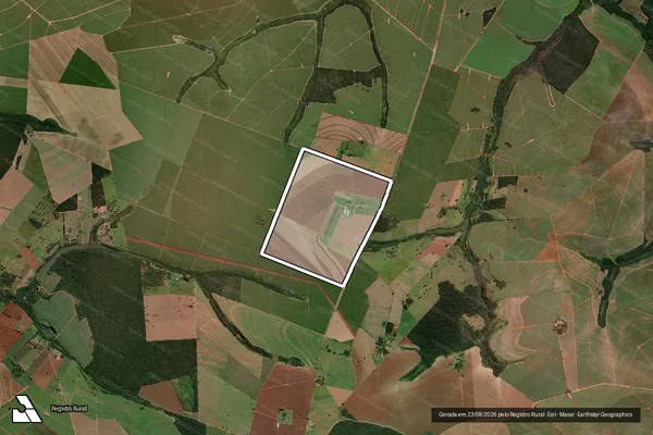 Imagem de satélite de Fazenda Vitoria - Parte 3 em Assis - SP