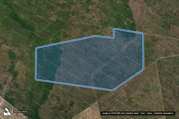 Imagem de satélite de Fazenda WN I - Parte 1 em Santa Quitéria do Maranhão - MA