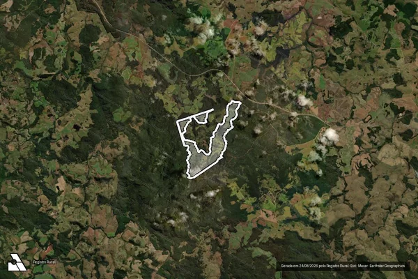 Imagem de satélite de PA CONQUISTA DO HORIZONTE - GLEBA A em Passos Maia - SC