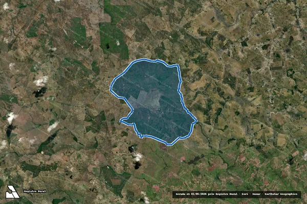 Imagem de satélite de FAZENDA OITEIRO - FAZENDA OITEIRO em Castro Alves - BA