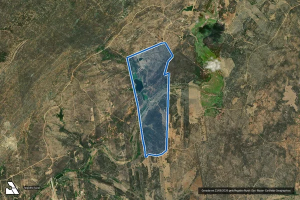 Imagem de satélite de SÍTIO QUIXABINHA - Parte 1 em São José do Seridó - RN