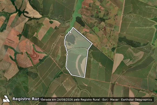 Imagem de satélite de Fazenda Boa Esperança - 01 em Araçatuba - SP