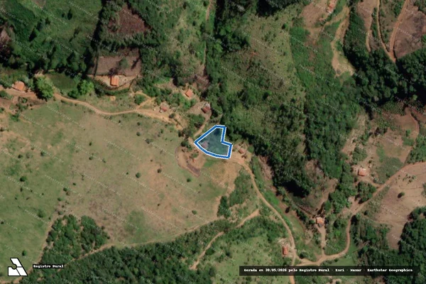 Imagem de satélite de SITIO CANSANCAO  - GLEBA "B" em Ladainha - MG