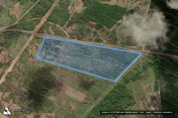 Imagem de satélite de LOTE 52-A ? PROJETO DE ASSENTAMENTO SÃO FRANCISCO - LOTE 52-A ? P. A. SÃO FRANCISCO em Esplanada - BA